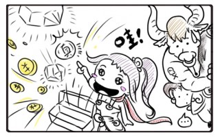 搞笑漫画故事，搞笑漫画故事饭店为背景